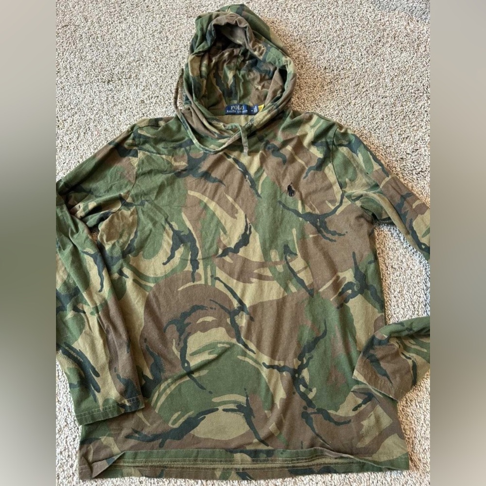 Polo by Ralph Lauren Camouflage Long Sleeve Tee